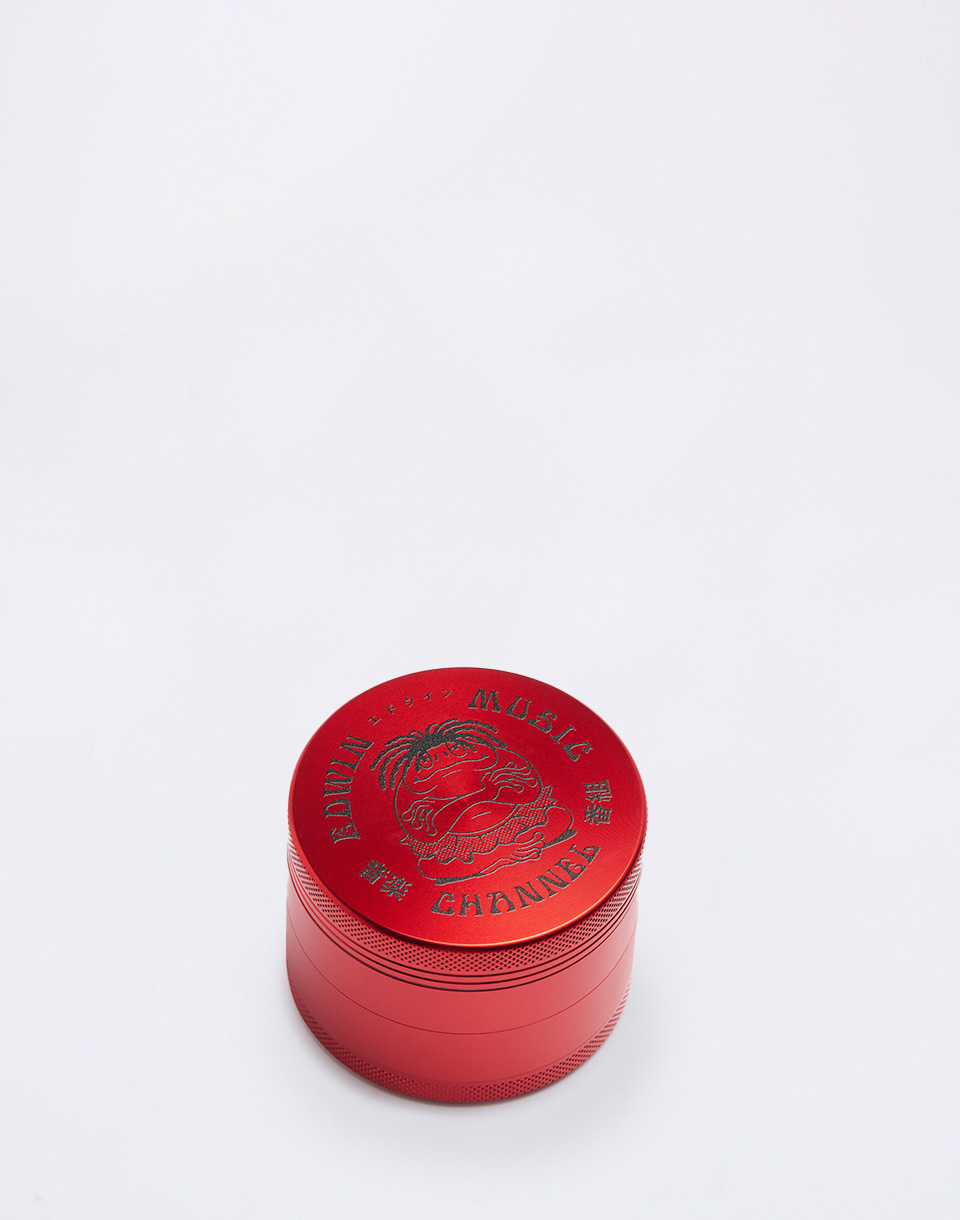 Edwin Herb Grinder Red