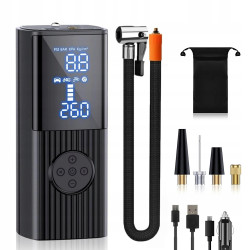 Elektrická pumpa inSPORTline Dukefira s powerbankou a LED světlem