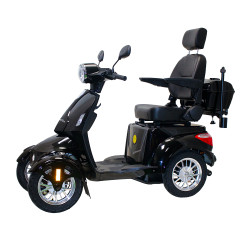 Elektrický čtyřkolový vozík inSPORTline Antun černá