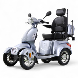 Elektrický čtyřkolový vozík inSPORTline Antun levandulově stříbrná