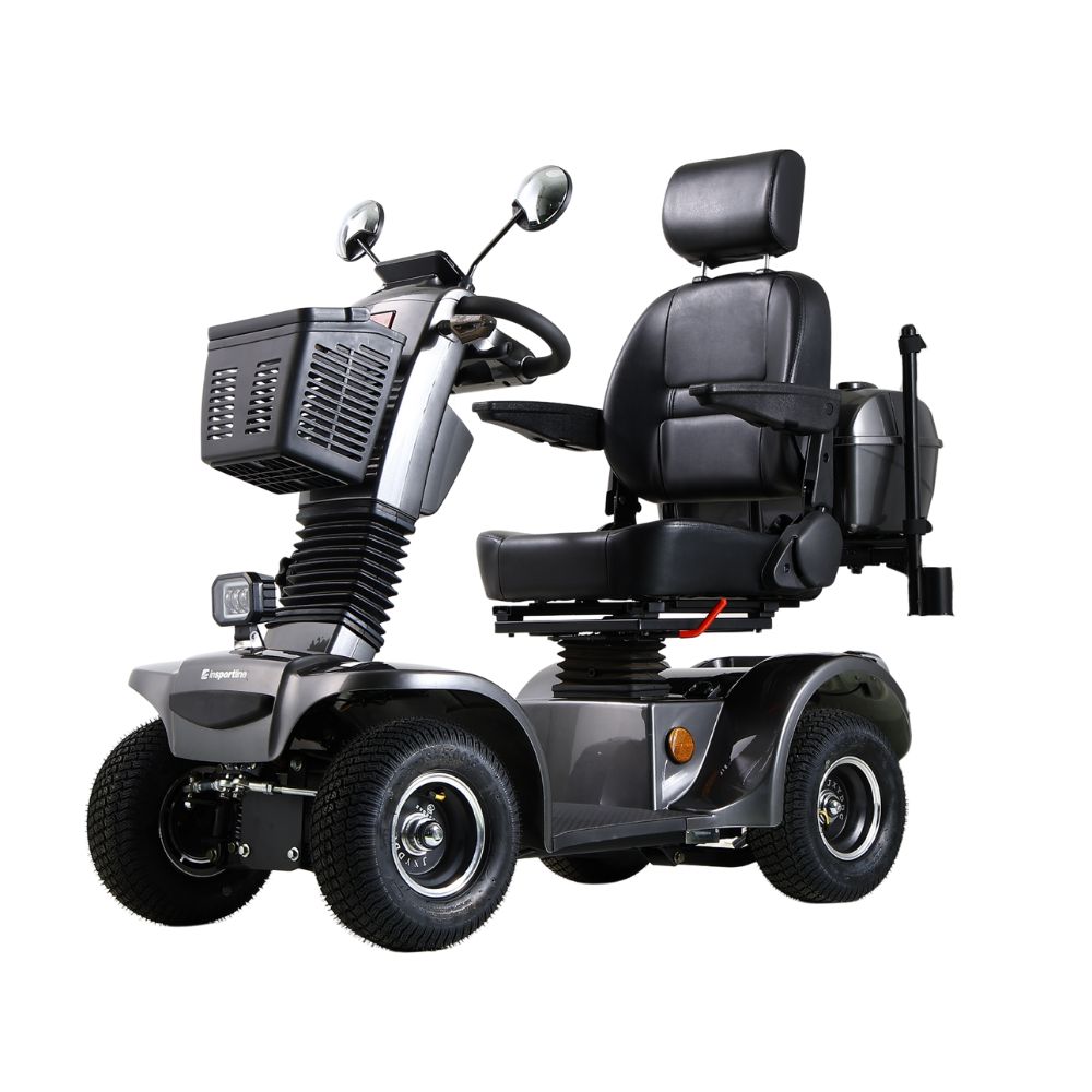 Elektrický čtyřkolový vozík inSPORTline Thodor šedá