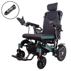 Elektrický invalidní vozík inSPORTline Hawkie Evo Plus II s polohovatelným opěradlem • možnost úhrady pojišťovnou • 700W • 31,05kg • do 130kg • až 24k
