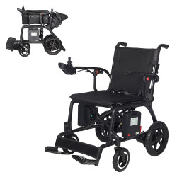 Elektrický karbonový invalidní vozík inSPORTline Feally