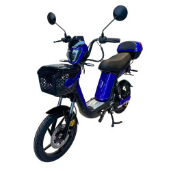 Elektroskútr W-TEC E-Greta II 12Ah 18" modrá