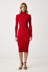 Elisabetta Franchi  bodycon šaty s viskózou
