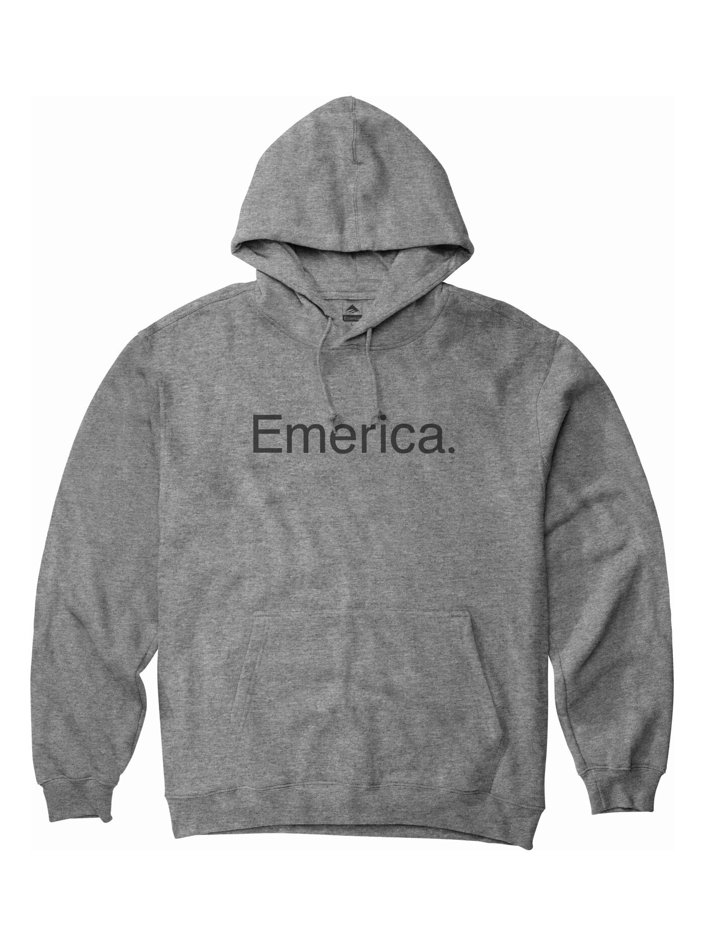 Emerica pánská mikina Pure Logo Grey / Navy | Šedá | Velikost L