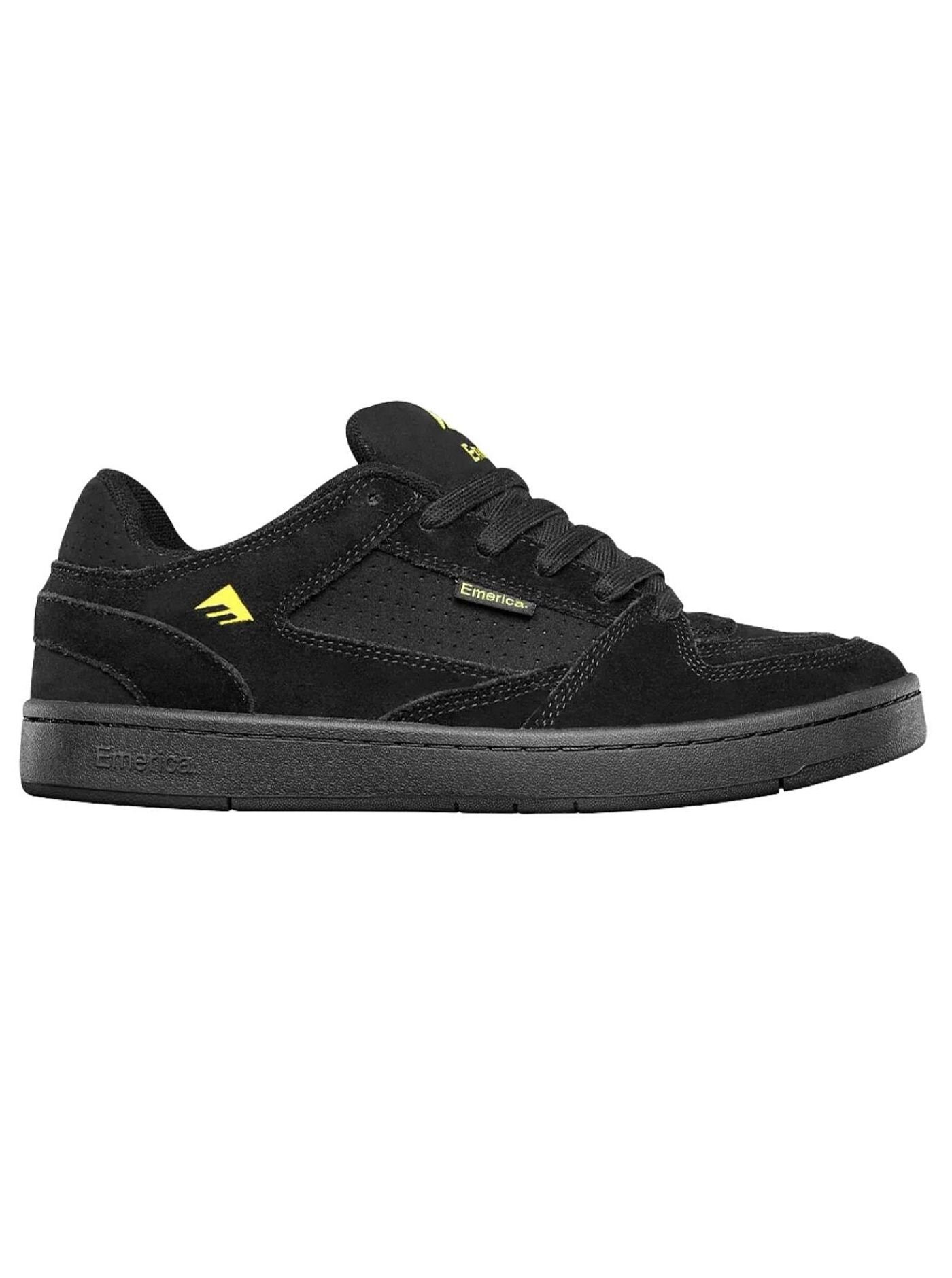 Emerica pánské boty Mute Black / Yellow / Black | Černá | Velikost 10 US