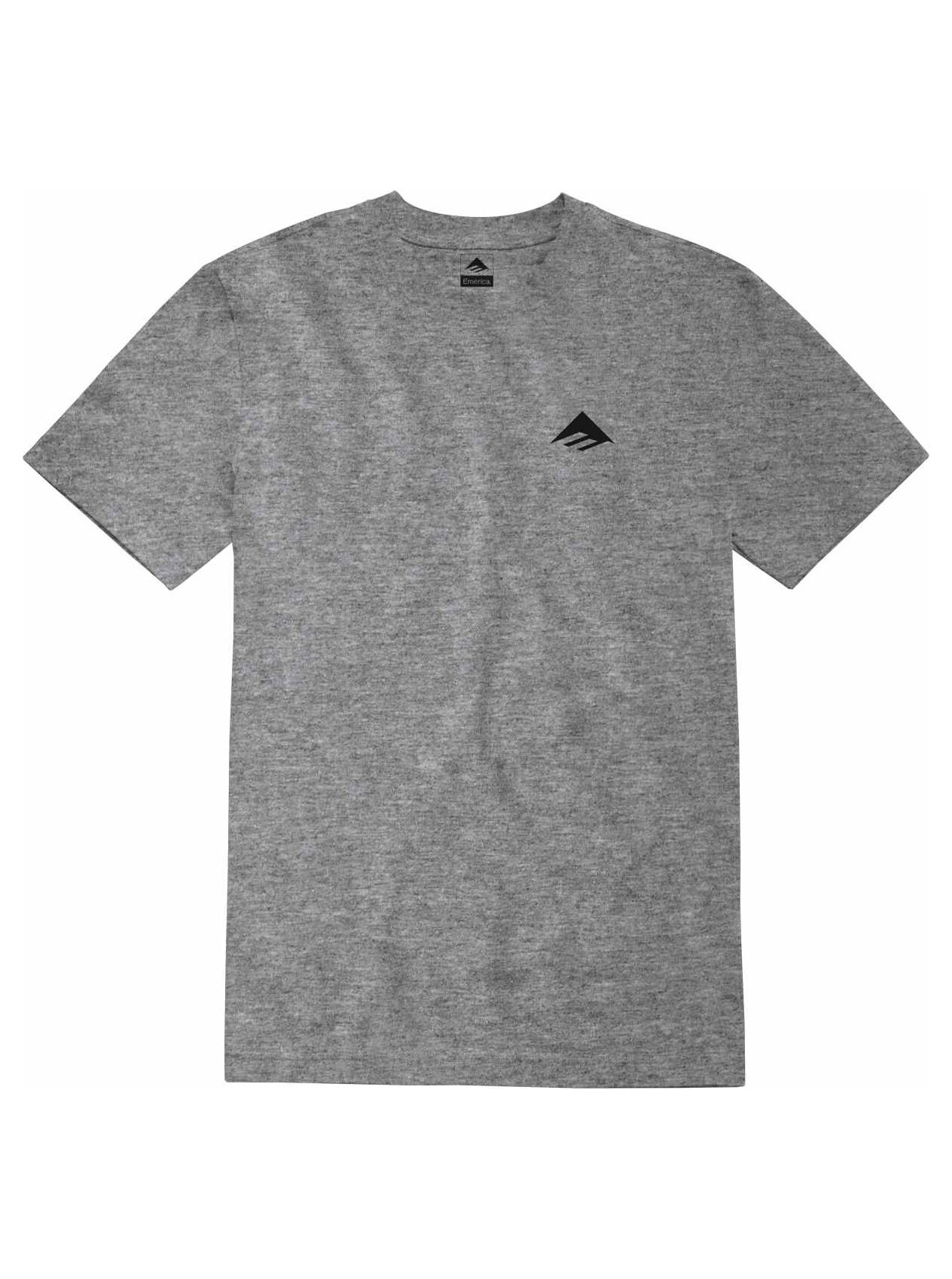 Emerica pánské tričko Justified Triangle Grey / Heather | Šedá | Velikost L | 100% bavlna