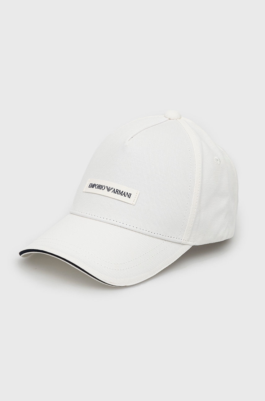 Emporio Armani  Bavlněná baseballová čepice