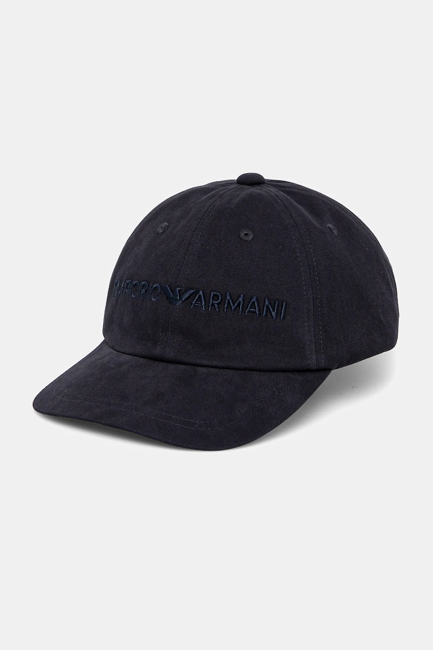 Emporio Armani  Bavlněná baseballová čepice