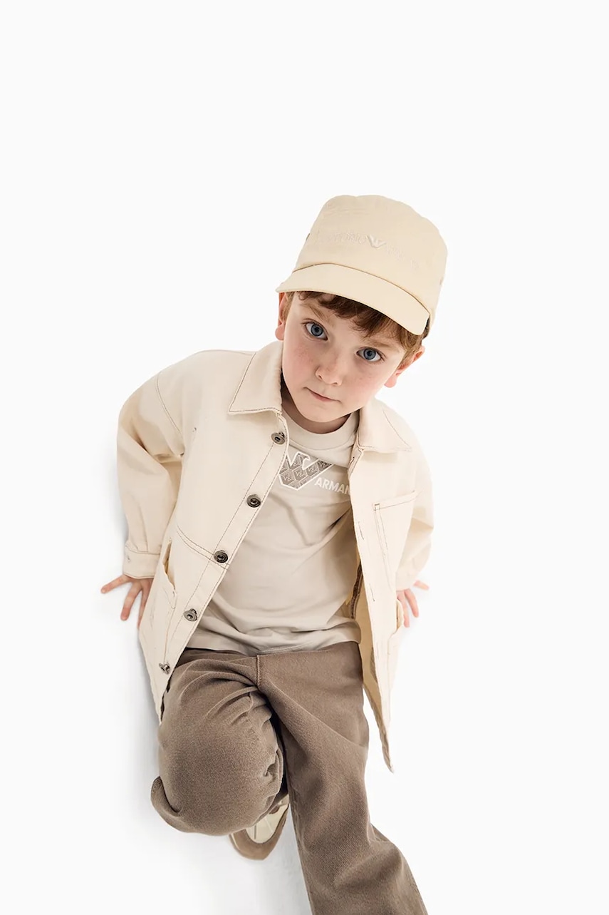 Emporio Armani  Bavlněná baseballová čepice