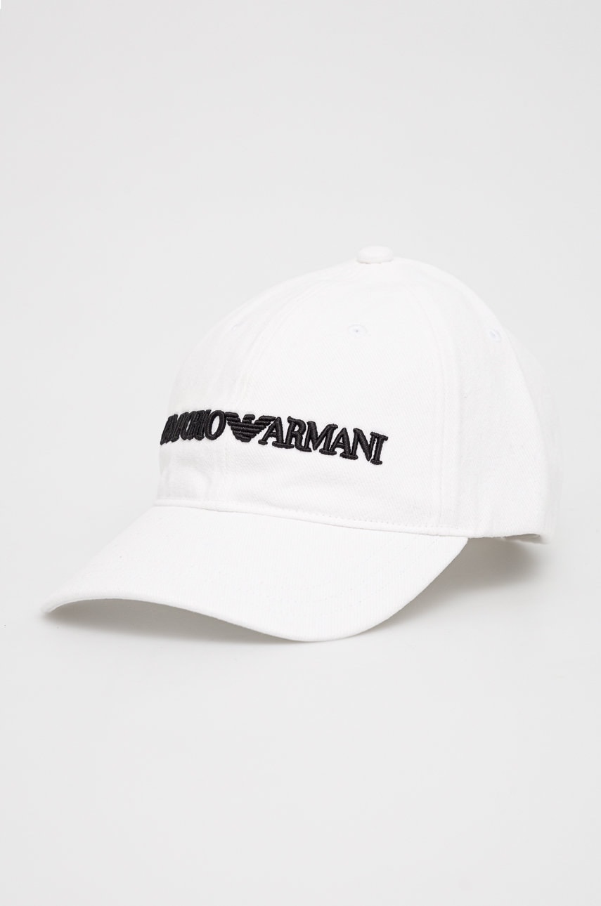 Emporio Armani  Bavlněná čepice