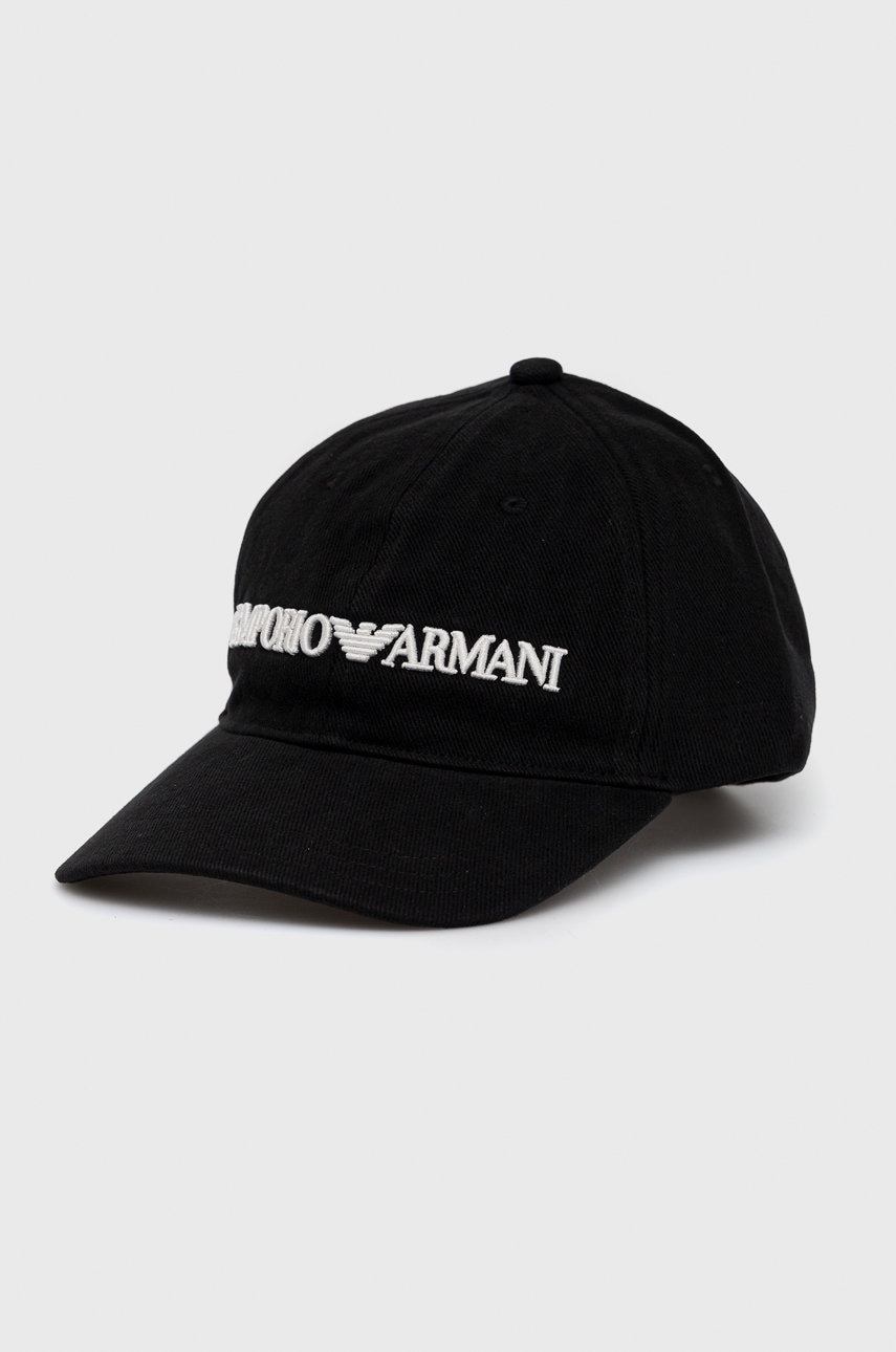 Emporio Armani  Bavlněná čepice
