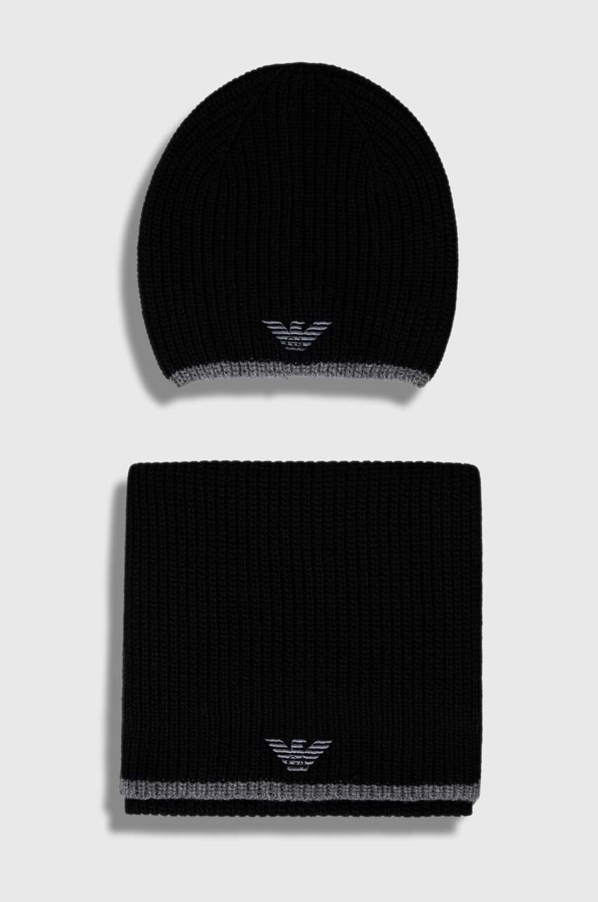 Emporio Armani  Čepice a šála
