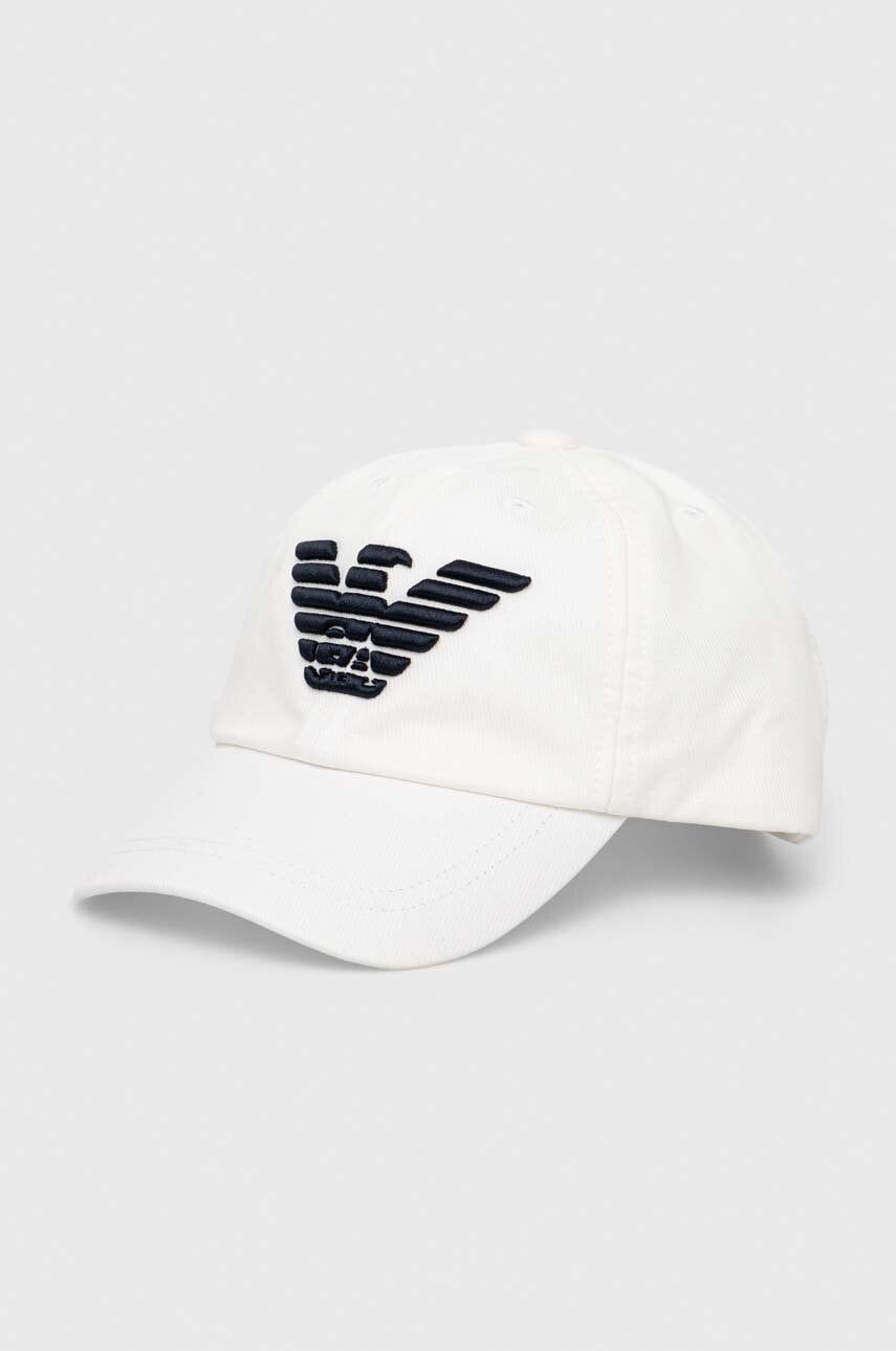 Emporio Armani  Dětská bavlněná kšiltovka