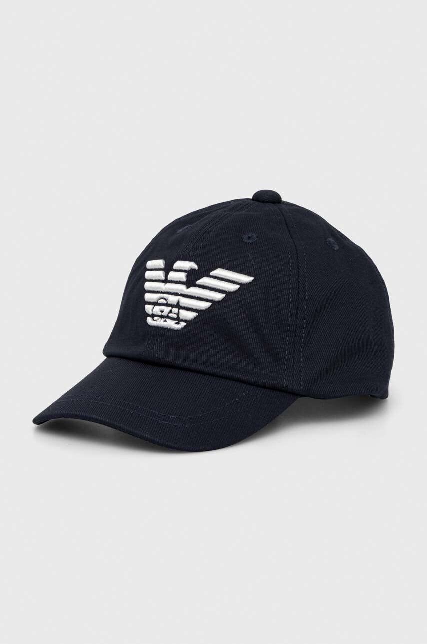 Emporio Armani  Dětská bavlněná kšiltovka