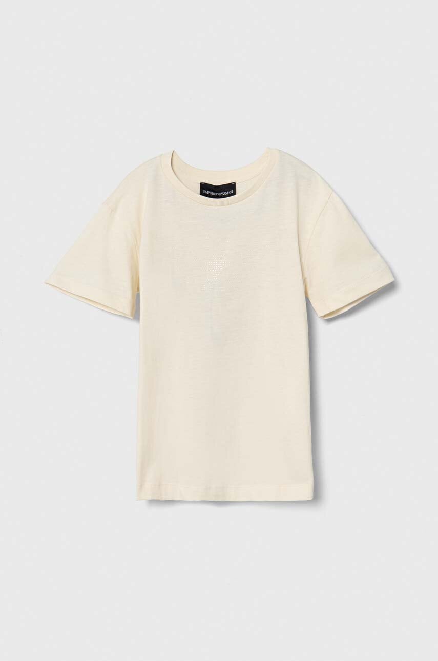 Emporio Armani  Dětské bavlněné tričko