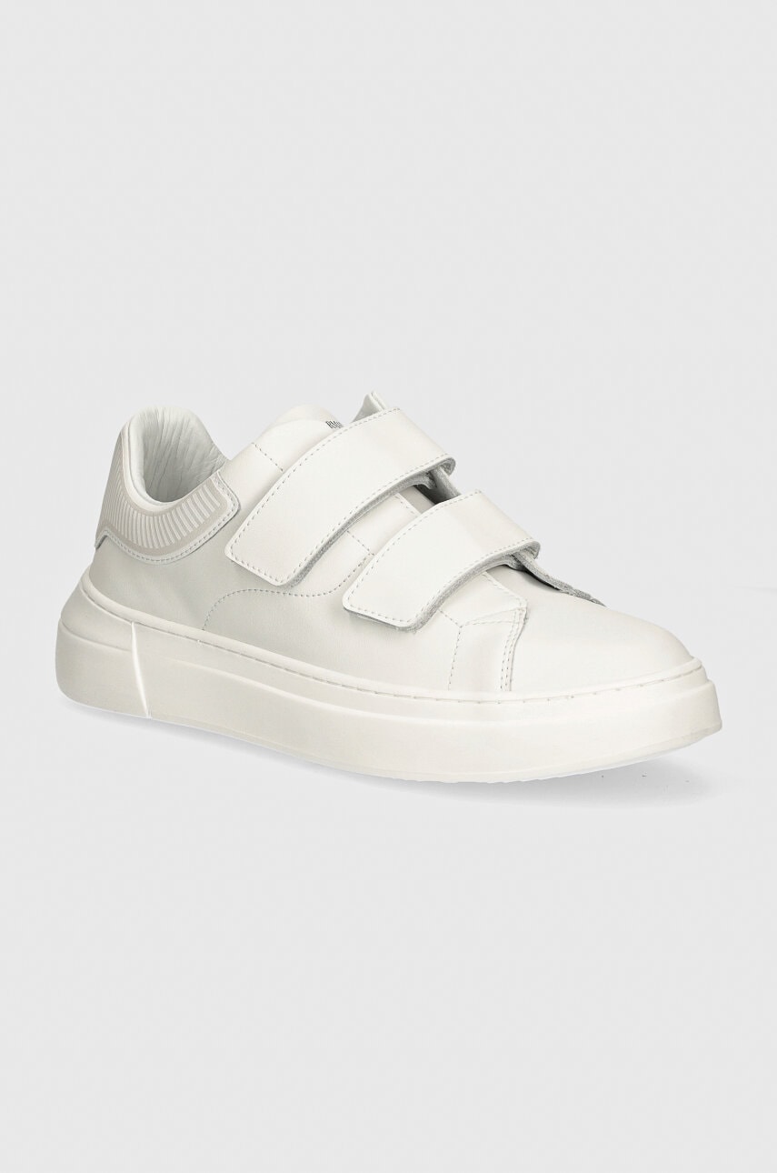 Emporio Armani  Dětské kožené sneakers boty
