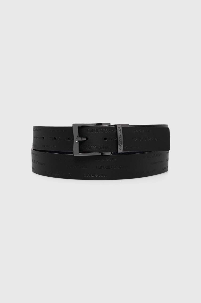 Emporio Armani  Oboustranný kožený pásek