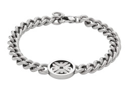 Emporio Armani Stylový pánský náramek z oceli EGS3041040