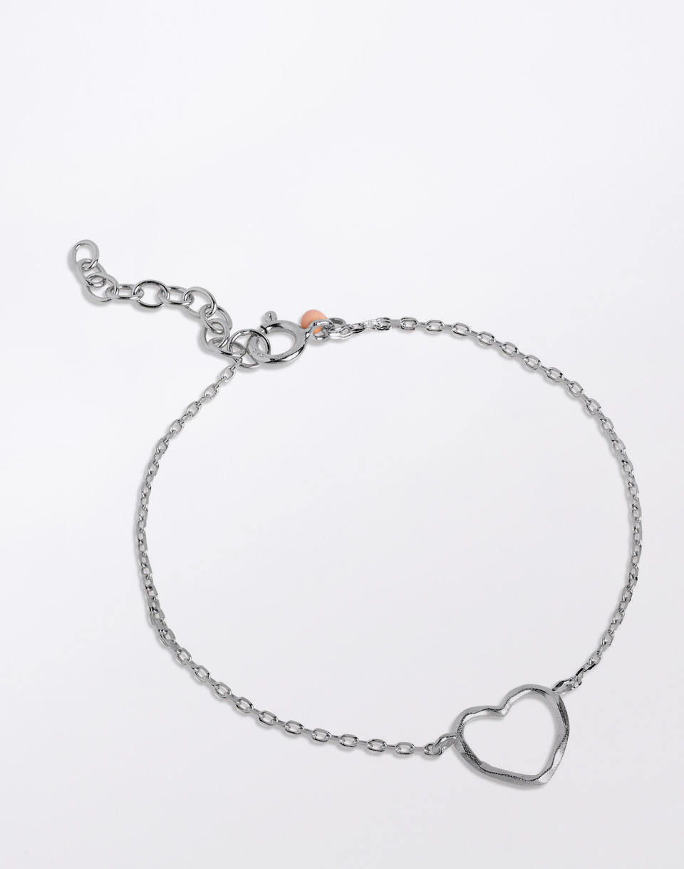 ENAMEL Copenhagen Bracelet, Organic Heart 925S/M