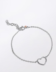 ENAMEL Copenhagen Bracelet, Organic Heart 925S/M