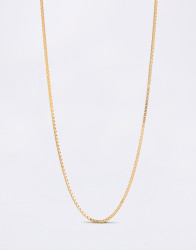 ENAMEL Copenhagen Necklace, Box Chain 1,45 mm 925S/GP