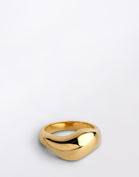 ENAMEL Copenhagen Ring, Agnete Large 925S/GP 52
