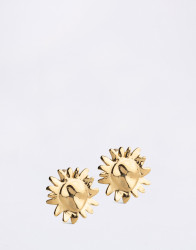 ENAMEL Copenhagen Studs, Large Sunshine 925S/GP