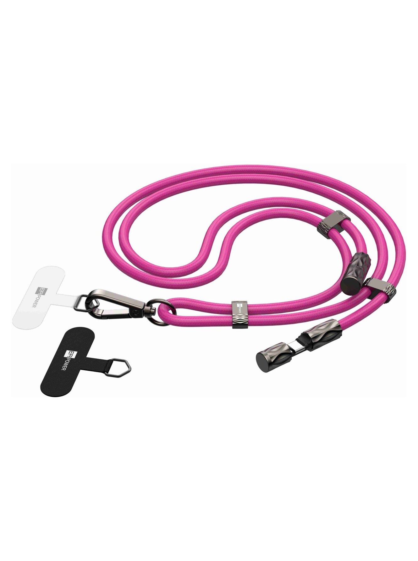 Erpower nabíjecí kabel Meatfly X Snake Lanyard Pink | Růžová | Velikost One Size
