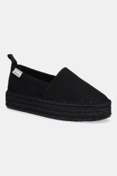 Espadrilky Calvin Klein Jeans PLATFORM ESPADRILLE ML CS černá barva, na platformě, YW0YW01871