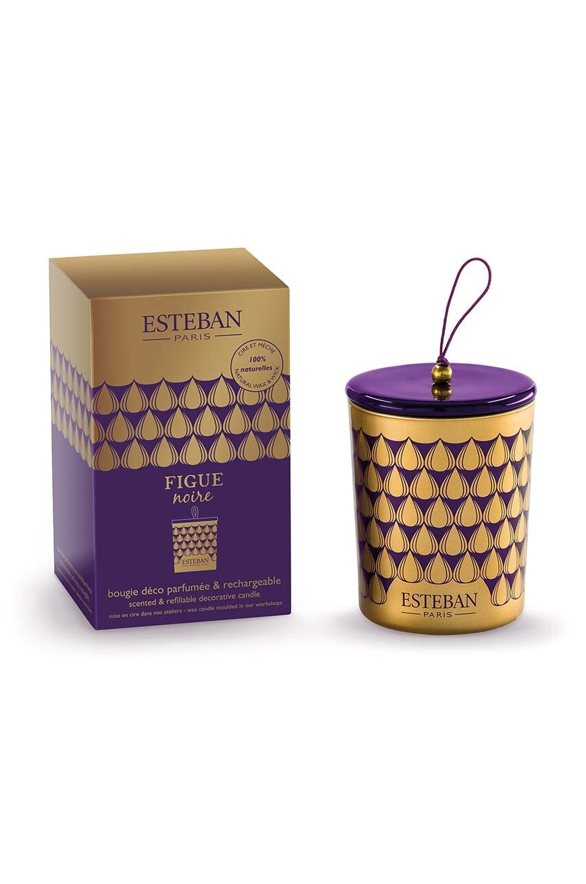 Esteban  Vonná svíčka  Figue noire 180 g