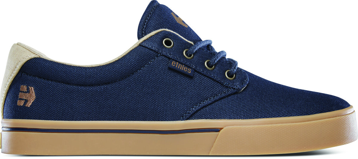 Etnies pánské boty Jameson 2 Eco Navy/Gum/Gold | Modrá | Velikost 9 US