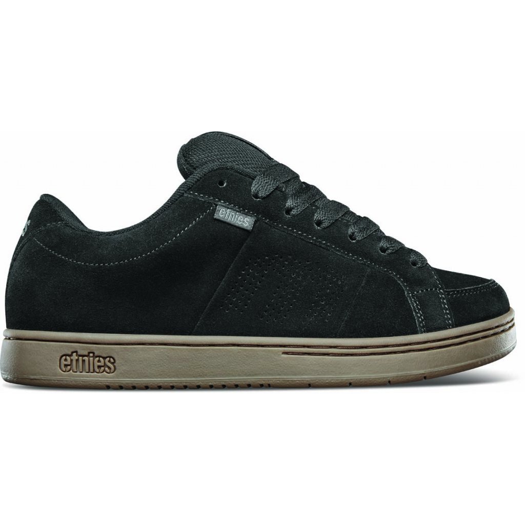 Etnies pánské boty Kingpin Black/Dark Grey/Gum | Černá | Velikost 11,5 US
