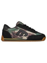 Etnies pánské boty Locut 2K Black / Camo | Černá | Velikost 9,5 US