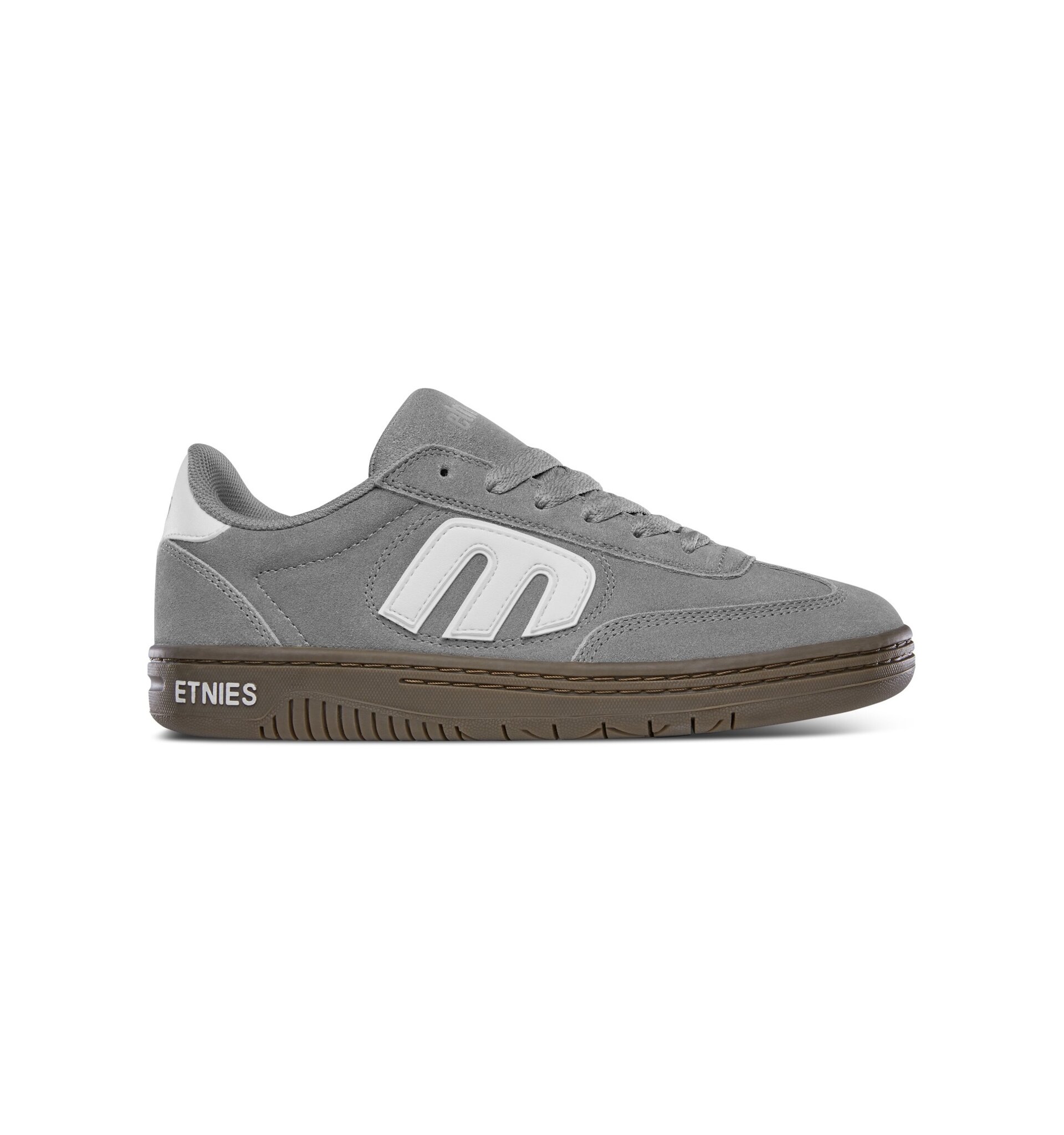 Etnies pánské boty Locut Grey / White / Gum | Šedá | Velikost 8 US
