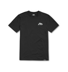 Etnies pánské tričko Team Embroidery Black / White | Černá | Velikost L | 100% bavlna