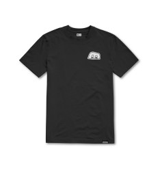 Etnies pánské tričko X Fos Black / White | Černá | Velikost L | 100% bavlna