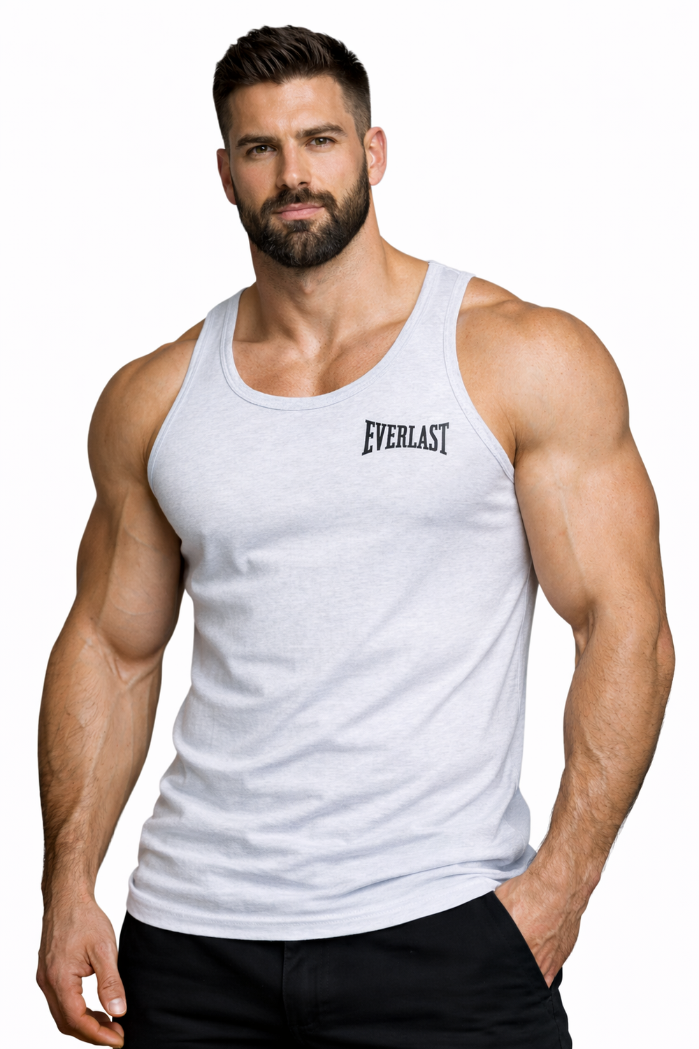 Everlast - Pánské boxerky - EL0913 Šedá Melange