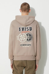 Evisu  Bavlněná mikina  Double Kamon EMB