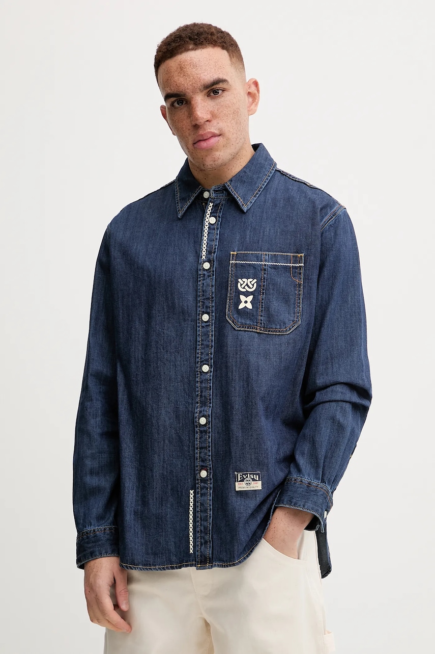Evisu  Džínová košile  Daicock Printed