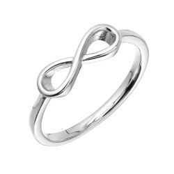 Evolution Group - Pavona Elegantní stříbrný prsten Nekonečno 65006 57 mm