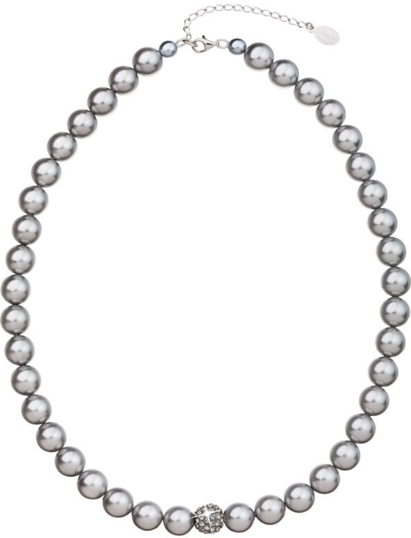 Evolution Group - Pavona Perlový náhrdelník 32011.3 light grey