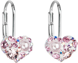 Evolution Group - Pavona Srdíčkové náušnice 31125.9 light rose