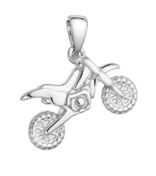 Evolution Group - Pavona Stříbrný přívěsek Motorka 64015