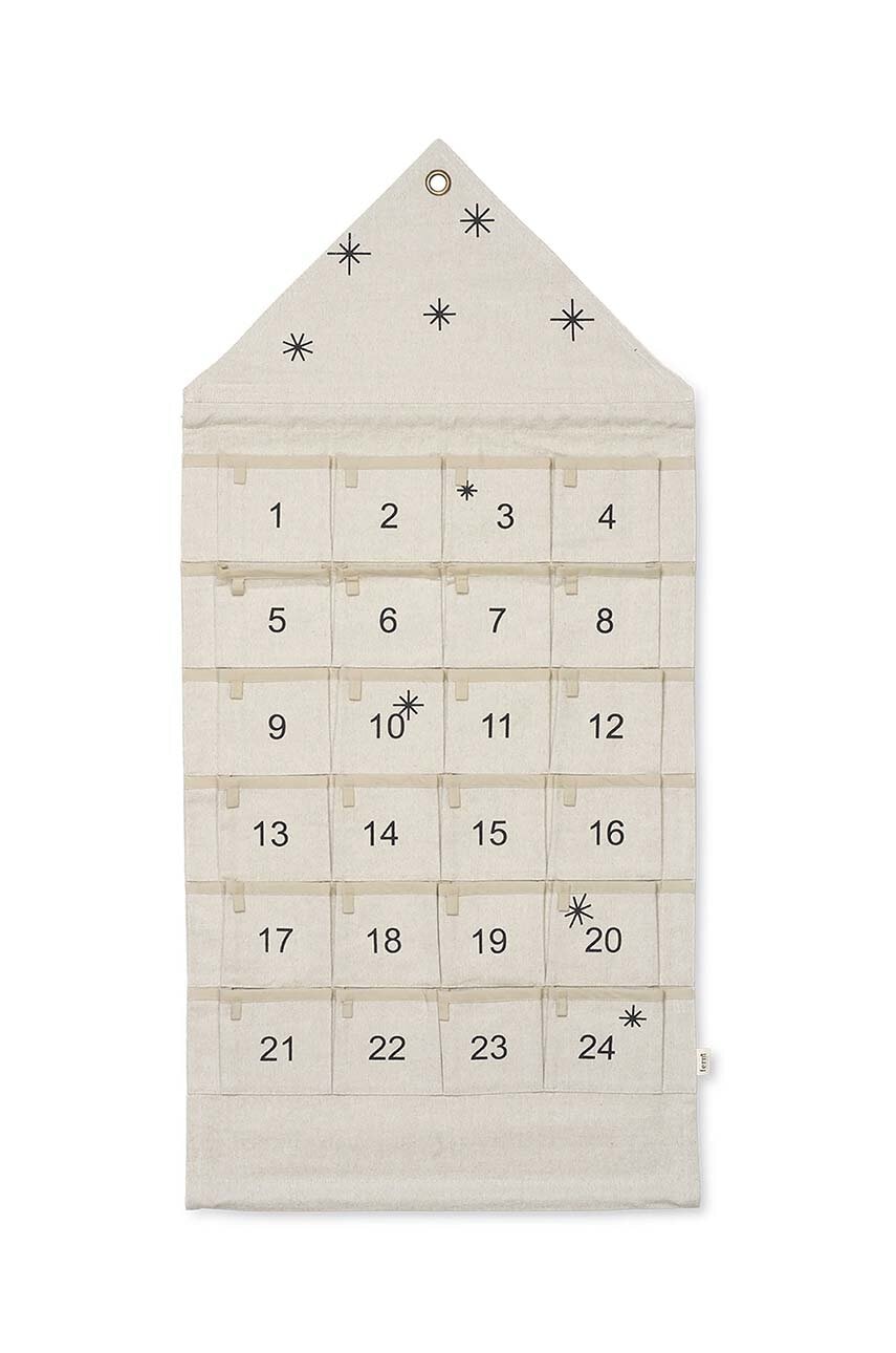 Ferm Living  Adventní kalendář pro děti  Star Christmas Calendar