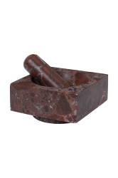Ferm Living  hmoždíř mramorový 8,5 x 13 x 13 cm