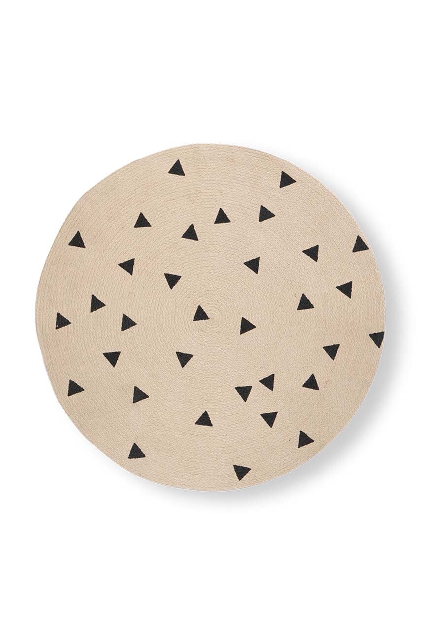 Ferm Living  Jutový kobereček  Jute Carpet S/O100 cm