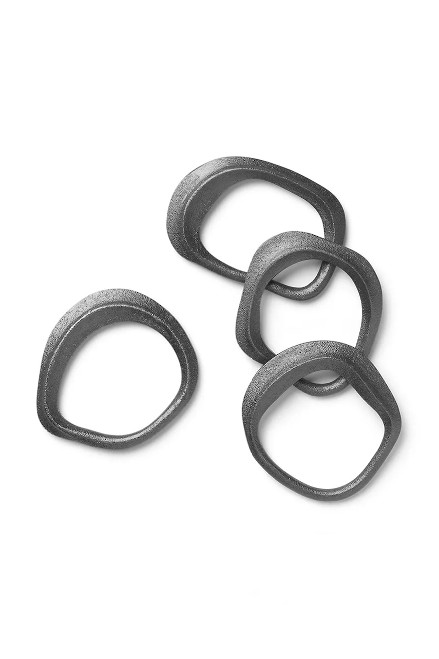 Ferm Living  Kroužek na ubrousky  Flow 4-pack
