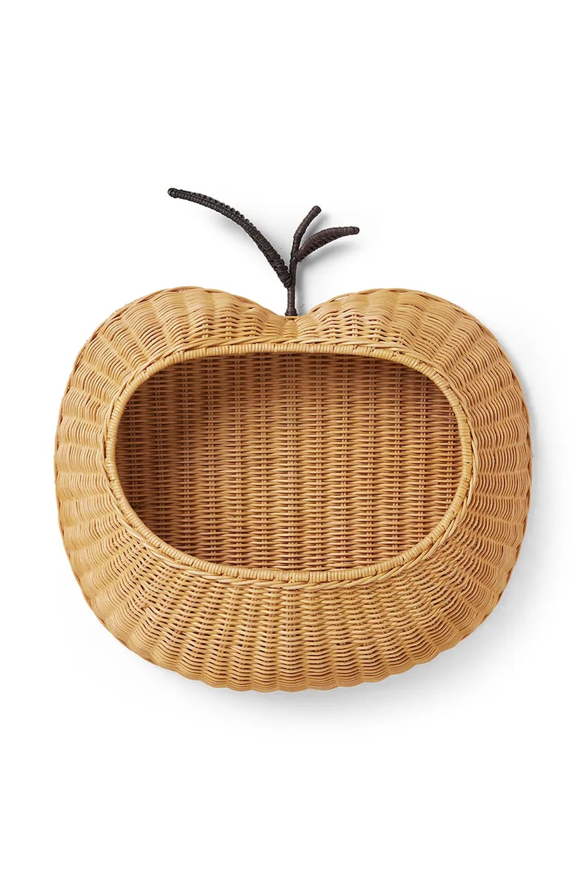 Ferm Living  Nástěnný úložný koš  Apple